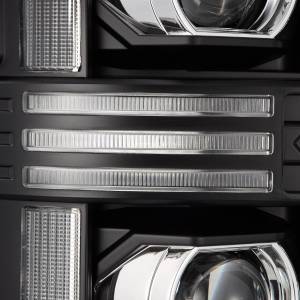 AlphaREX - 880308 | AlphaRex PRO-Series Halogen Projector Headlights For Ford F-250, F-350, F-450, F-550 Super Duty / Excursion (2008-2010) | Black - Image 4