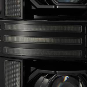 AlphaREX - 880309 | AlphaRex PRO-Series Halogen Projector Headlights For Ford F-250, F-350, F-450, F-550 Super Duty / Excursion (2008-2010) | Alpha-Black - Image 4