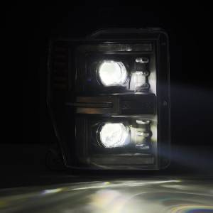 AlphaREX - 880312 | AlphaRex LUXX-Series LED Projector Headlights Ford F-250, F-350, F-450, F-550 Super Duty / Excursion (2008-2010) | Black - Image 7