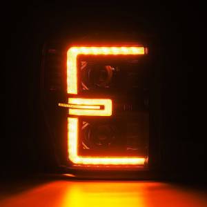 AlphaREX - 880313 | AlphaRex LUXX-Series LED Projector Headlights Ford F-250, F-350, F-450, F-550 Super Duty / Excursion (2008-2010) | Alpha-Black - Image 9
