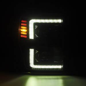 AlphaREX - 880313 | AlphaRex LUXX-Series LED Projector Headlights Ford F-250, F-350, F-450, F-550 Super Duty / Excursion (2008-2010) | Alpha-Black - Image 8