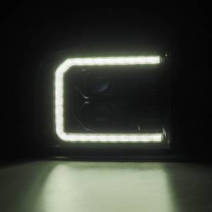 AlphaREX - 880314 | AlphaRex PRO-Series Halogen Projector Headlights Ford F-250, F-350, F-450, F-550 Super Duty / Excursion (2005-2007) | Alpha-Black - Image 6