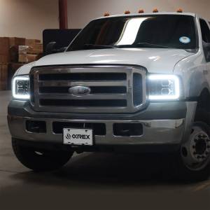 AlphaREX - 880315 | AlphaRex PRO-Series Halogen Projector Headlights Ford F-250, F-350, F-450, F-550 Super Duty / Excursion (2005-2007) | Black - Image 4