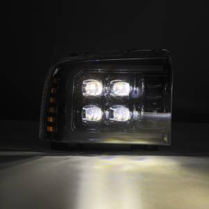 AlphaREX - 880318 | AlphaRex NOVA-Series LED Projector Headlights For Ford F-250, F-350, F-450, F-550 Super Duty / Excursion (2005-2007) | Alpha-Black - Image 8