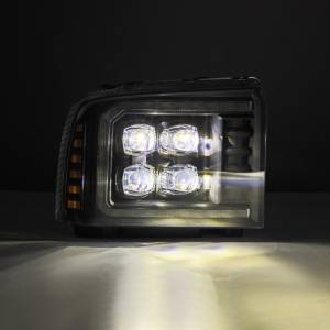 AlphaREX - 880319 | AlphaRex NOVA-Series LED Projector Headlights For Ford F-250, F-350, F-450, F-550 Super Duty / Excursion (2005-2007) | Black - Image 8