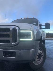 AlphaREX - 880319 | AlphaRex NOVA-Series LED Projector Headlights For Ford F-250, F-350, F-450, F-550 Super Duty / Excursion (2005-2007) | Black - Image 4