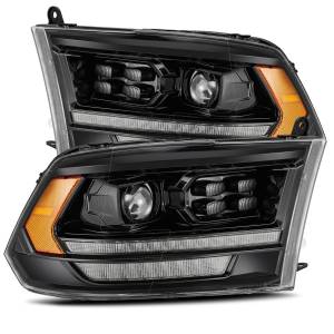 AlphaREX - 880524 | AlphaRex PRO-Series (5th Gen 2500 Style) Projector Headlights Ram 1500 / 2500 / 3500 (2009-2018) | Alpha-Black - Image 1