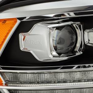 AlphaREX - 880526 | AlphaRex LUXX-Series (5th Gen 2500 Style) LED Projector Headlights For Ram 1500 / 2500 / 3500 (2009-2018) | Black - Image 3