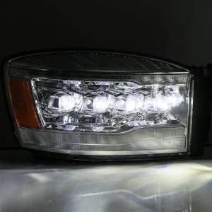 AlphaREX - 880537 | AlphaRex NOVA-Series LED Projector Headlights Dodge Ram 1500 / 2500 / 3500 (2006-2008) | Chrome - Image 10