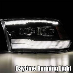 AlphaREX - 880540 | AlphaRex LUXX-Series LED Projector Headlights For Ram 1500 / 2500 / 3500 (2009-2018) | Alpha-Black - Image 5