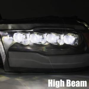 AlphaREX - 880541 | AlphaRex NOVA-Series LED Projector Headlights For Ram 1500 / 2500 / 3500 (2009-2018) | Alpha-Black - Image 5