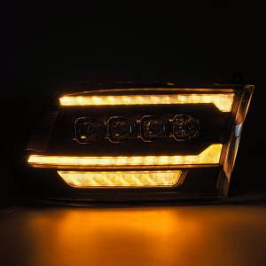 AlphaREX - 880555 | AlphaRex (MK II 5th Gen 2500 Style) NOVA-Series LED Projector Headlights For Ram 1500 / 2500 / 3500 (2009-2018) | Black - Image 7
