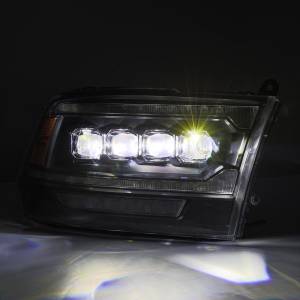 AlphaREX - 880555 | AlphaRex (MK II 5th Gen 2500 Style) NOVA-Series LED Projector Headlights For Ram 1500 / 2500 / 3500 (2009-2018) | Black - Image 5