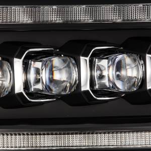 AlphaREX - 880555 | AlphaRex (MK II 5th Gen 2500 Style) NOVA-Series LED Projector Headlights For Ram 1500 / 2500 / 3500 (2009-2018) | Black - Image 2