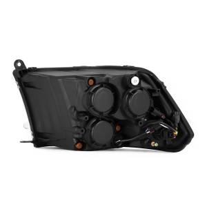 AlphaREX - 880557 | AlphaRex (MK II 5th Gen 2500 Style) NOVA-Series LED Projector Headlights For Ram 1500 / 2500 / 3500 (2009-2018) | Alpha-Black - Image 8