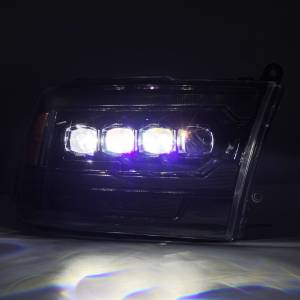 AlphaREX - 880557 | AlphaRex (MK II 5th Gen 2500 Style) NOVA-Series LED Projector Headlights For Ram 1500 / 2500 / 3500 (2009-2018) | Alpha-Black - Image 4