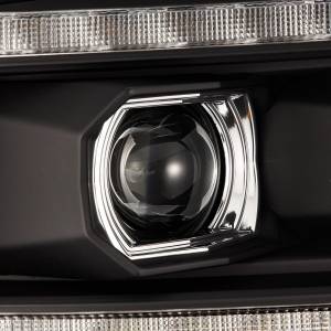 AlphaREX - 880558 | AlphaRex (MK II 5th Gen 2500 Style) LUXX-Series LED Projector Headlights Ram 1500 / 2500 / 3500 (2009-2018) | Black - Image 2
