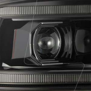 AlphaREX - 880560 | AlphaRex (MK II 5th Gen 2500 Style) LUXX-Series LED Projector Headlights Ram 1500 / 2500 / 3500 (2009-2018) | Alpha-Black - Image 2