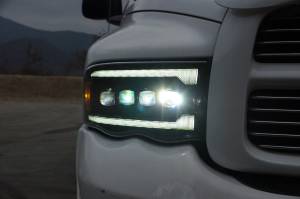 AlphaREX - 880564 | AlphaRex NOVA-Series LED Projector Headlights Dodge Ram 1500 / 2500 / 3500 (2002-2005) | Black - Image 8
