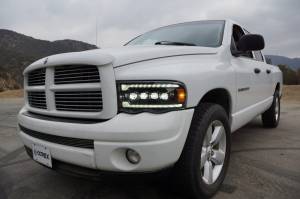 AlphaREX - 880564 | AlphaRex NOVA-Series LED Projector Headlights Dodge Ram 1500 / 2500 / 3500 (2002-2005) | Black - Image 2