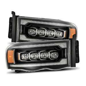 AlphaREX - 880564 | AlphaRex NOVA-Series LED Projector Headlights Dodge Ram 1500 / 2500 / 3500 (2002-2005) | Black - Image 1