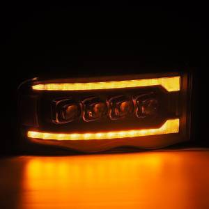 AlphaREX - 880564 | AlphaRex NOVA-Series LED Projector Headlights Dodge Ram 1500 / 2500 / 3500 (2002-2005) | Black - Image 12