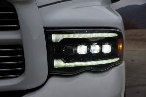 AlphaREX - 880566 | AlphaRex NOVA-Series LED Projector Headlights Dodge Ram 1500 / 2500 / 3500 (2002-2005) | Alpha-Black - Image 6
