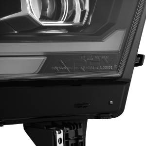 AlphaREX - 880574 | AlphaRex (MK II 2500 Style) PRO-Series Halogen Projector Headlights Ram 1500 (2019-2024) | Black - Image 8