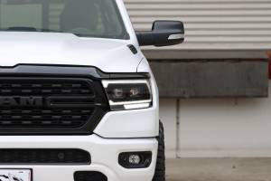 AlphaREX - 880576 | AlphaRex (MK II 2500 Style) LUXX-Series LED Projector Headlights Ram 1500 (2019-2024) | Black - Image 4