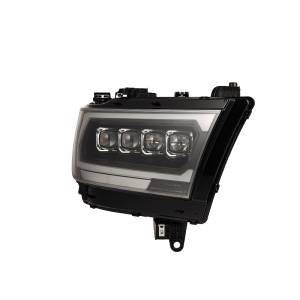 AlphaREX - 880578 | AlphaRex (MK II 2500 Style) NOVA-Series LED Projector Headlights Ram 1500 (2019-2024) | Black - Image 14