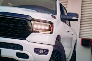 AlphaREX - 880578 | AlphaRex (MK II 2500 Style) NOVA-Series LED Projector Headlights Ram 1500 (2019-2024) | Black - Image 6