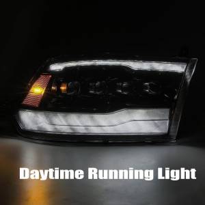 AlphaREX - 880590 | AlphaRex NOVA-Series LED Projector Headlights Ram 1500 / 2500 / 3500 Truck (2009-2018) | Jet Black - Image 11