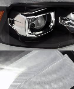 AlphaREX - 880597 | AlphaRex MK II PRO-Series Halogen Projector Headlights For Ram 1500 / 2500 / 3500 Truck (2009-2018) | Black - Image 5
