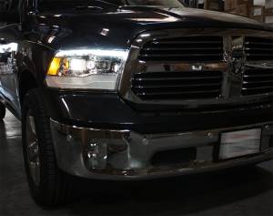AlphaREX - 880598 | AlphaRex MK II PRO-Series Halogen Projector Headlights For Ram 1500 / 2500 / 3500 Truck (2009-2018) | Chrome - Image 5