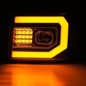 AlphaREX - 880604 | AlphaRex PRO-Series Halogen Projector Headlights For GMC Sierra 1500 / 2500 HD / 3500 HD (2007-2014) | Chrome - Image 6