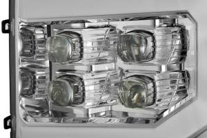 AlphaREX - 880607 | AlphaRex NOVA-Series LED Projector Headlights For GMC Sierra 1500 / 2500 HD / 3500 HD (2007-2013) | Chrome - Image 6