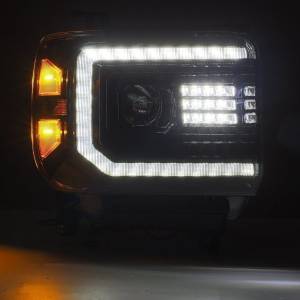 AlphaREX - 880614 | AlphaRex LUXX-Series LED Projector Headlights For GMC Sierra (2014-2018) | Alpha-Black - Image 8