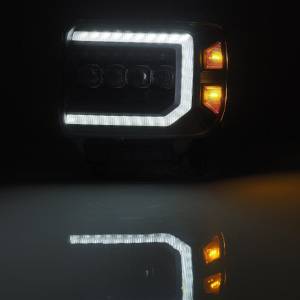 AlphaREX - 880617 | AlphaRex NOVA-Series LED Projector Headlights For GMC Sierra (2014-2018) | Black - Image 9