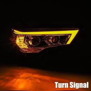 AlphaREX - 880731 | AlphaRex PRO-Series Halogen Projector Headlights For Toyota 4Runner (2014-2020) | Chrome - Image 6