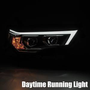 AlphaREX - 880731 | AlphaRex PRO-Series Halogen Projector Headlights For Toyota 4Runner (2014-2020) | Chrome - Image 5