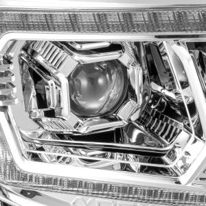 AlphaREX - 880737 | AlphaRex PRO-Series Halogen Projector Headlights For Toyota Tacoma (2005-2011) | Chrome - Image 2