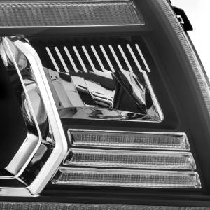 AlphaREX - 880742 | AlphaRex NOVA-Series LED Projector Headlights For Toyota Tacoma (2005-2011) | Black - Image 3