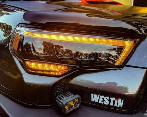 AlphaREX - 880808 | AlphaRex MK II NOVA-Series LED Projector Headlights For Toyota 4Runner (2014-2024) | DRL (White or Amber) | Black - Image 3