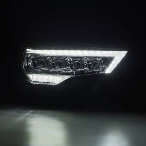 AlphaREX - 880809 | AlphaRex MK II NOVA-Series LED Projector Headlights For Toyota 4Runner (2014-2024) | DRL (White or Amber) | Chrome - Image 2