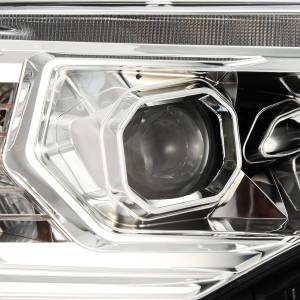 AlphaREX - 880812 | AlphaRex MK II LUXX-Series LED Projector Headlights For Toyota 4Runner (2014-2024) | DRL (White/Amber) | Chrome - Image 9