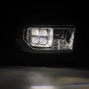 AlphaREX - 880819 | AlphaRex MK II NOVA-Series LED Projector Headlights For Toyota Tundra (2007-2013) / Toyota Sequoia (2008-2017) | With Level Adjuster | Chrome - Image 2