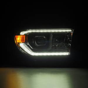 AlphaREX - 880827 | AlphaRex MK II PRO-Series Halogen Projector Headlights For Toyota Tundra (2007-2013) / Toyota Sequoia (2008-2017) | Without Level Adjuster | Chrome - Image 2