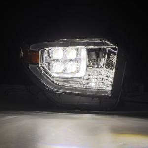 AlphaREX - 880831 | AlphaRex MK II NOVA-Series LED Projector Headlights Toyota Tundra (2014-2021) | DRL (White/Amber) | Chrome - Image 5