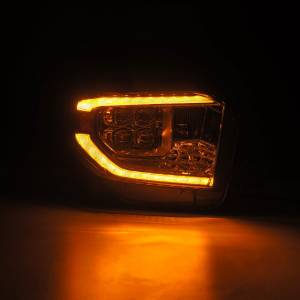 AlphaREX - 880831 | AlphaRex MK II NOVA-Series LED Projector Headlights Toyota Tundra (2014-2021) | DRL (White/Amber) | Chrome - Image 3