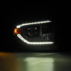 AlphaREX - 880835 | AlphaRex MK II NOVA-Series LED Projector Headlights Toyota Tundra (2014-2021) | DRL (White/Amber) | Black - Image 2